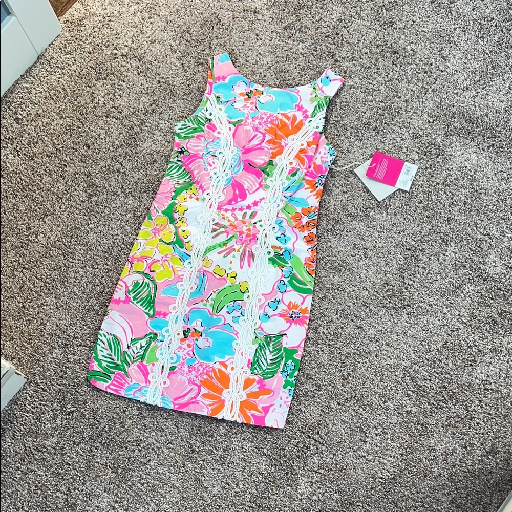 Lilly Pulitzer for Target Floral Mini Dress - Pink, Green, Yellow